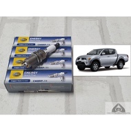Spark Plug Mitsubishi Triton (2005-2014) Model 2.4 Nickel Socket Set Of 4 Heads: Hella CM8RP-11