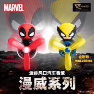 Vanzo: Marvel Aircon Car Vent Air Freshener Fragrant Deadpool/ Wolverine(4grams x2)