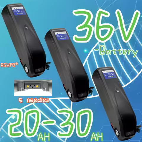 Air freight, RGVPQ Hailong 5-pin, 18650D battery 36V20AH, 24-hour fast delivery, application power 1