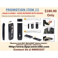 USB Camera / Portable USB Camera Korea Made / Thumbdrive Camera HD