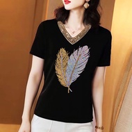 Diamond pattern t-shirt