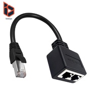 [Blesiya] RJ45 Ethernet Splitter Cable LAN Ethernet Socket Connector Adapter LAN Ethernet