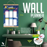 Wall Planner, Hanging student schedule