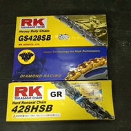 RK428SB-428HSB-DRC-428G-428HG Gold chain