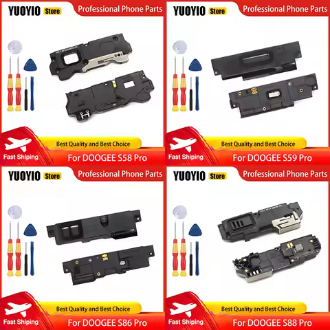 Original LoudSpeaker For Doogee S58 Pro S59 Pro S96 Pro S97 Pro Buzzer Ringer Horn For Doogee S86 S8