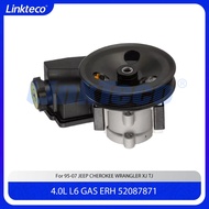 Engine part Power Steering Pump & Pulley Fit 4.0 L T GAS MX ERH For 95-07 4.0L JEEP CHEROKEE WRANGLE