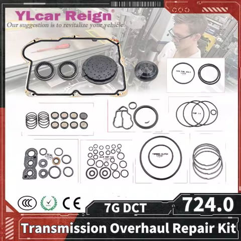724.0 7G DCT Automatic Transmission Overhaul Repair Kit For Mercedes Benz W117 CLA250 CLA45 AMG 2014