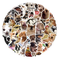 New Funny Dog Graffiti Stickers - 55PCS DIY Decorative Stickers for Scooter & Luggage