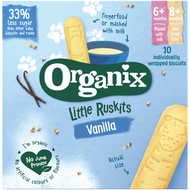 COD Organix Little Ruskits VANILLA BISCUITS 60g