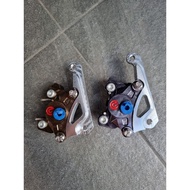 MINI GP CALIPER WITH BRACKET FOR WAVE 125 / XRM 125 ( 10a copy )
