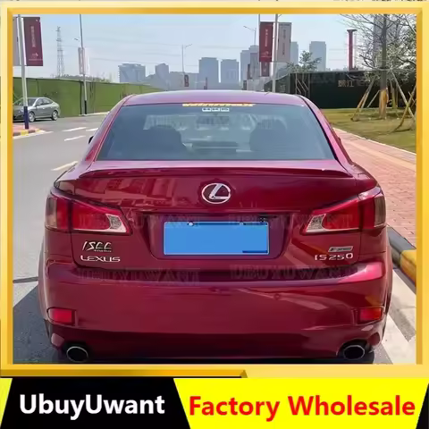 For Lexus IS Series Car Spoiler Wing 06-12 ABS Plastic Material Carbon Color Spoiler IS250 IS300 IS3