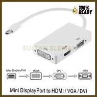 Display Port To HDMI/DVI/VGA Mini Cable Display Port HDMI VGA DVI Converter Mini