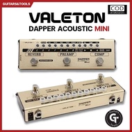 Valeton Dapper Acoustic Mini Effect | Guitar Effects Multi-Effects Easy To Use With Reverb Preamp Co