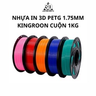 KINGROON 1.75mm PETG 3D printing resin roll 1kg for 3D printers