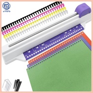 Hand Push Binder 30 Hole Binder Machine Coil Binder Home Desktop Binder Puncher for A4 A5 A6 A7 B5-B