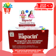 NEO NAPACIN 1 BOX ISI 25 STRIP 100 TABLET / MENGATASI ASMA