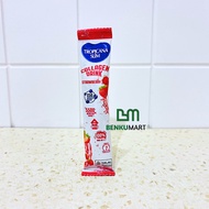 Tropicana Slim Collagen Drink Strawberry Sachet (12 gr) | Strawberry Flavored Collagen Drink - SACHE