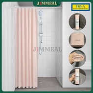 [Genuine] [IKEA] Bathroom Curtain, Waterproof Bathroom Curtain IKEA LUDDHAGTORN 180x200cm Pink