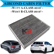 MERCEDES BENZ W177 A-CLASS 2019'~, W247 B-CLASS 2019'~ CARBON CABIN AIRCOND FILTER