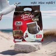 Kopi KAW Kapal Api 20g*20s Kopi O 2 in 1 Dengan Gula Coffee Mixture Bag KOPI O Uncang Kopi Campuran