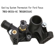 3PCS Cooling System Thermostat Automobile Water Thermostat Cover for Focus 7M5G-8K556-AC 7M5G8K556AC