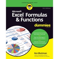 E-Book Excel Formulas &amp; Functions For Dummies (Contact Us For Free Shipping)