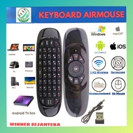 Remote Mouse Wireless Keyboard C120 2.4 Ghz for TV BOX Laptop Smart TV Remote Gyroscope Keyboard Ori