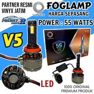 Foglamp Vinyx V5 55 W LED Car Headlight H1 H3 H4 H7 H11 HB3 HB4 Canbus Motorcycle