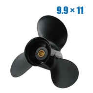 9.9x11 Propeller For Tohatsu Mercury Nissan 25HP 28HP 30HP Outboard Motor Aluminum Alloy Propeller 1