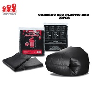 Garbage Bag Plastic Bag 20PCS Rubbish Bag Garbage Rubbish Plastic Bag Plastik Sampah Trash Bag