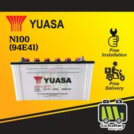 Yuasa Heavy Duty N100 94E41 Conventional Car Battery Bateri Kereta
