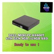 MINI PC DELL G4400T 6TH GEN / 4GB / 128GB SSD / REFURBISHED