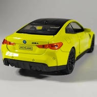 FW 1:32 BMW M4 Coupe Sports Car Alloy Metal Diecast Model Car High Simulation Children's Toy Car Cla