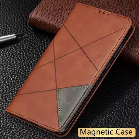 Leather Case For Xiaomi Redmi Note 7 8 9 10 11 12 13 14 15 Pro Plus 5G 4G 8T 12S 11S 10S Magnet Card