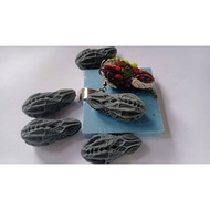 Mold 3D soft frog,  Mold umpan casting haruan size 3.5cm, Hook size 1/0#, weight 8g