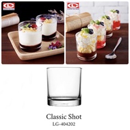 Peck Glass 2 Oz. Shot Lucky Brand