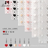 C5D5 58 * 58cm Love Heart Launch Flower Wrapping Paper Jelly Film Transparent Waterproof Matte Paper