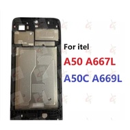LCD front frame for itel A50 A50C Middle Frame Plate A667L A669L