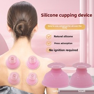 【User-friendly】 Household Silicone Moisture Absorbent Cupping Device Moxibustion Silicone Cupping Po