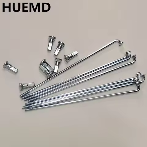 36pcs/lot Motorcycle spokes 3.18mm*135-225mm 45# steel diameter 3.18mm E-Bicycle wheel wire Parts