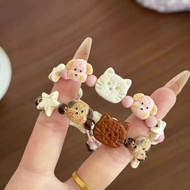 HCSTORE_Cute ceramic bead bracelet with cat shape & cute little bear