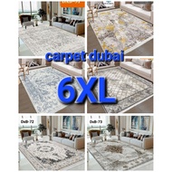 CARPET DUBAI karpet VIRAL 6XL DXB71/DXB298 Non-slip LEMBUT GEBU TEBAL