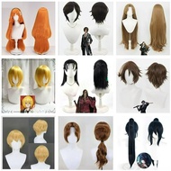 Limbus Company Dante Yisang Sinclair Faust Ishmael Cosplay Wig High Quality Synthetic Hair for Costu