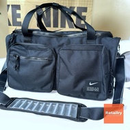 Nike Utility Power Black Duffel Bag (31L)