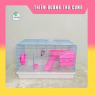 Smurf Hamster Cage 47x30x31cm