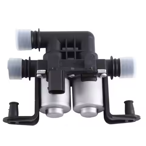 1 PCS 64116910544 Car Heater Control Valve Silver & Black ABS+Metal Automotive Supplies For BMW E53 