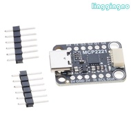 RR Versatile MCP2221A USB Module Supporting GPIO ADC I2C for Robotics and Automation Projects DIY El
