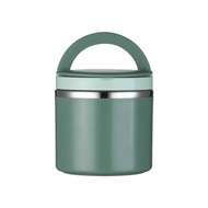 [TWOS] 630/1000ML 304 Stainless Steel Lunch Box Drinking Cup Food Thermal Jar Soup Gruel Insulated T