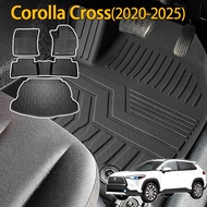 3D Car mat Corolla Cross(2020-2025)Car Mat car floor mat 3D foot mat carpet TEP rubber mat right han