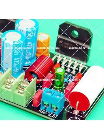 68W+68W 2-Way LM3886 Power Amplifier Board DIY Kit Audio Amplifier Board (No Chip)